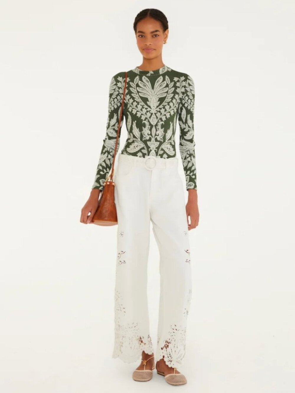 Miranda Dark Green Bodysuit